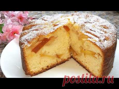 Вкуснее Шарлотки! И Торта не надо! Ароматный БЫСТРЫЙ ПИРОГ с Яблоками за 5 минут. Тает во рту!
