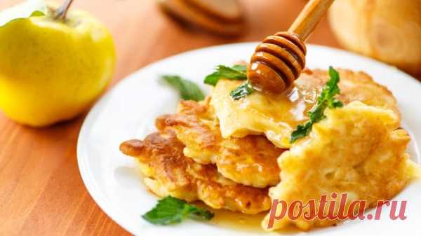 Яблочные оладьи – отличный перекус или фитнесс-завтрак » Вкусно и полезно