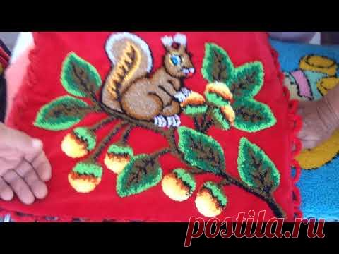 Мастер-класс. Вышивка Ковровой иглой в техники PUNCH NEEDLE. тел. 8(988)350-46-01 WhatsApp,Telegram