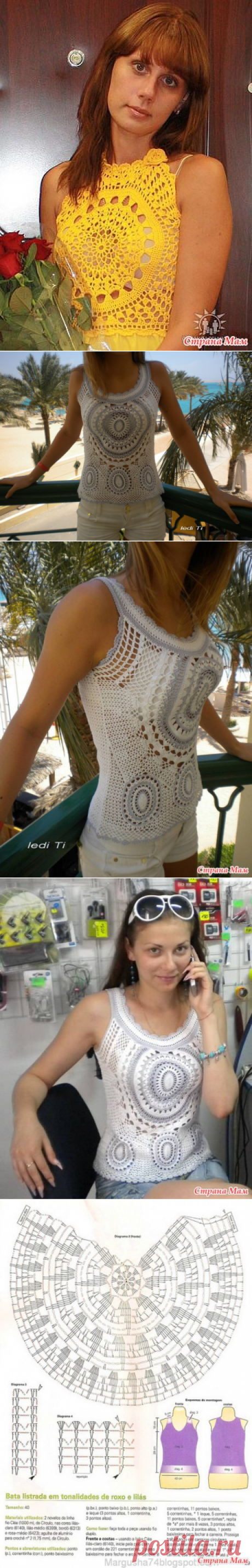 Туника "Клеопатра" и невероятное количество вариантов СХЕМ - часть вторая