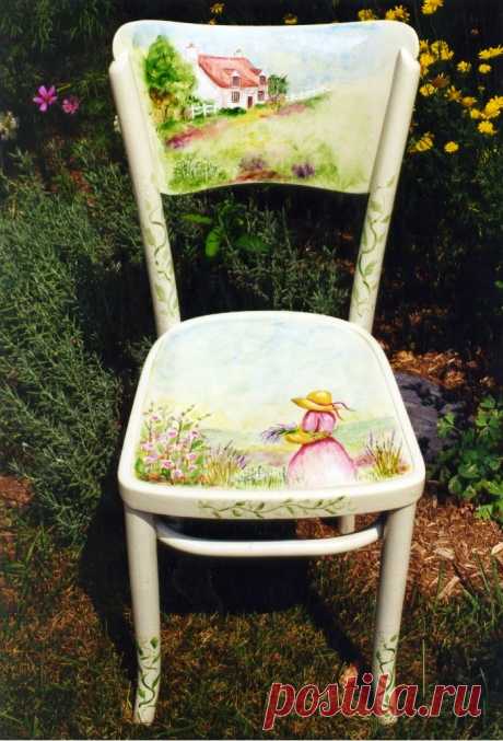 60 εξαιρετικές ιδέες για Decoupage σε καρέκλες! | Toftiaxa.gr - Φτιάξτο μόνος σου - Κατασκευές DIY - Do it yourself