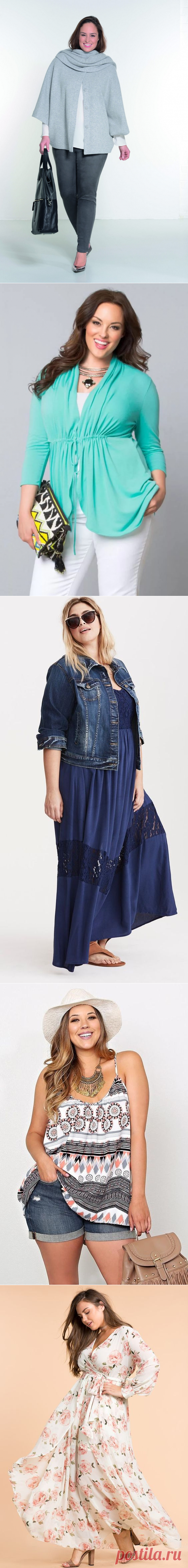 100 лучших идей: мода для полных женщин 2017 года на фото