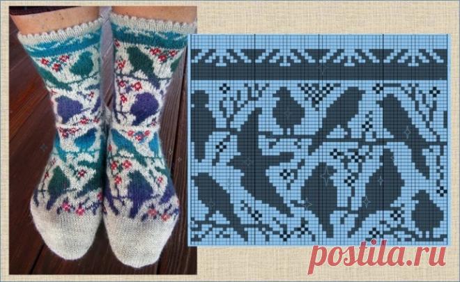 Подборка жаккардовых узоров спицами