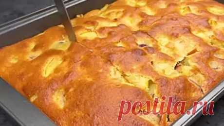 Самый сочный Яблочный пирог с кислинкой!