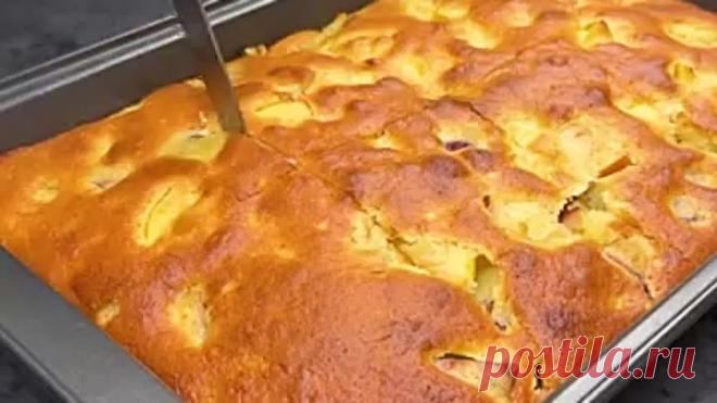 Самый сочный Яблочный пирог с кислинкой!