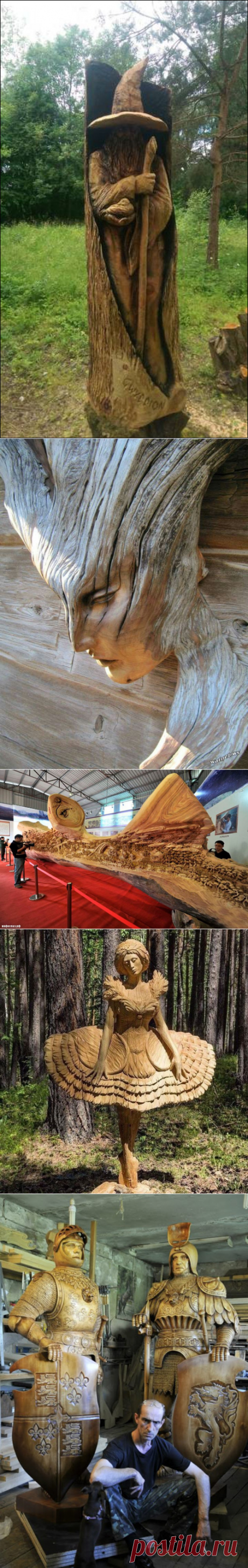 Красота из дерева.