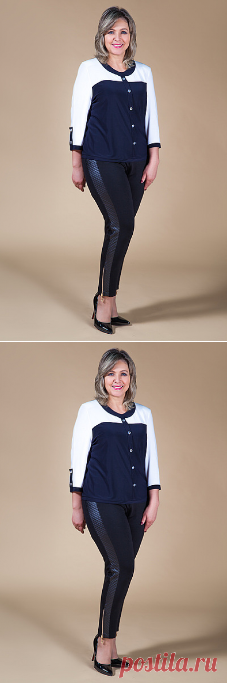 Брюки Нуар | Брюки 50-64 размера фабрики Милада