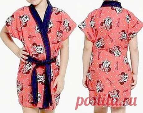 Схемы-выкройки детского халатика (Шитье и крой) – Журнал Вдохновение Рукодельницы