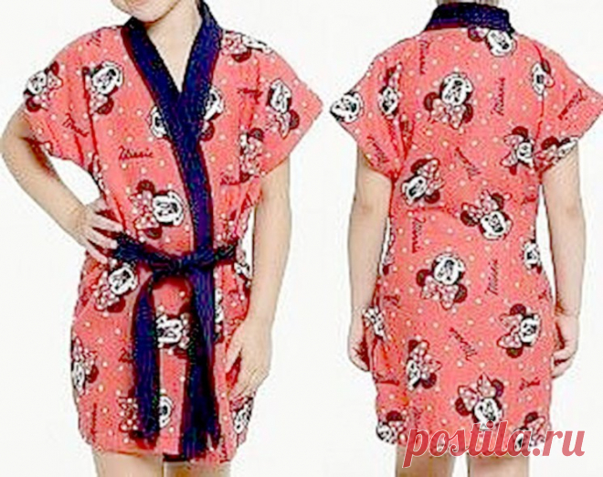 Схемы-выкройки детского халатика (Шитье и крой) – Журнал Вдохновение Рукодельницы