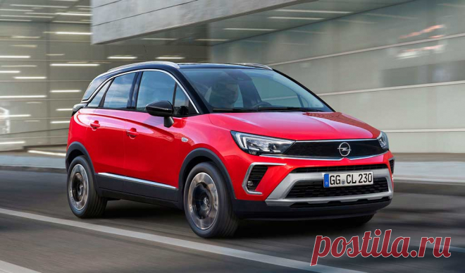 Opel Crossland обновился и в 2021 году станет доступен в России