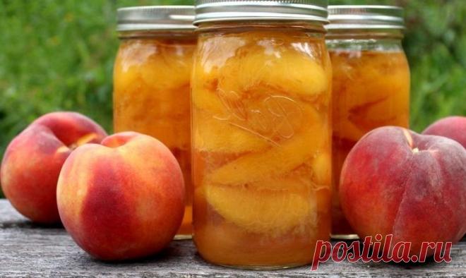 Персиковое варенье - Mir Cooking