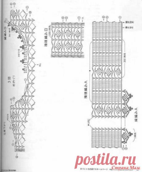 Три простых топа - Все в ажуре... (вязание крючком) - Страна Мам