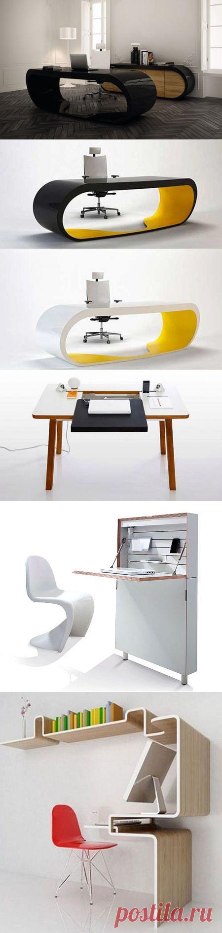 7 дизайнерских письменных столов для домашнего офиса