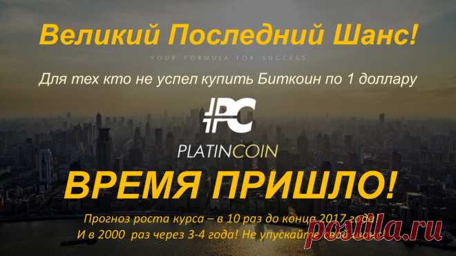 Platincoin — Холдинг Который Изменит Мир Криптовалюты |