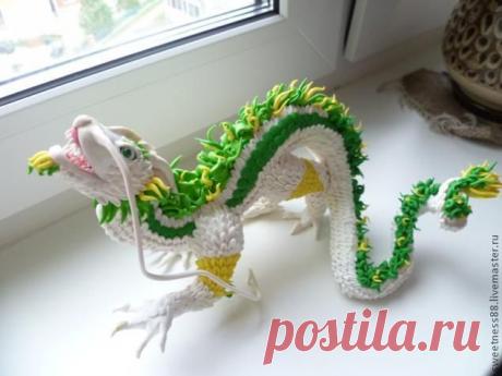 МК по созданию дракона из полимерной глины - Ярмарка Мастеров - ручная работа, handmade