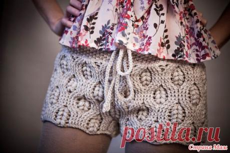 ШОРТЫ КОЛОСКАМИ (крючок) - Страна Мам