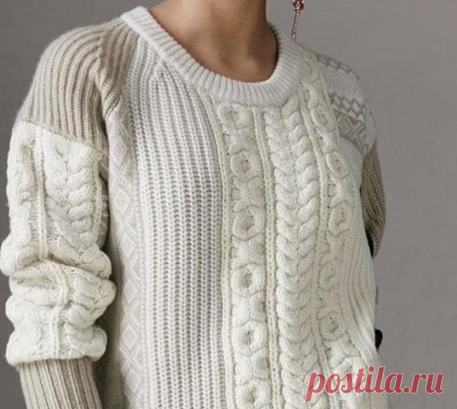 Супер инстаподборка джемперов с оригинальными узорами. | Asha. Вязание и дизайн.