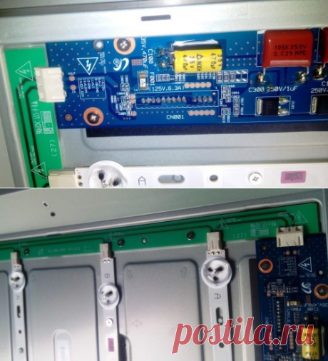 Ремонт подсветки ЖК телевизора Philips 40PFL3107 | Мастер Пайки