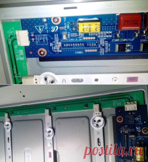 Ремонт подсветки ЖК телевизора Philips 40PFL3107 | Мастер Пайки