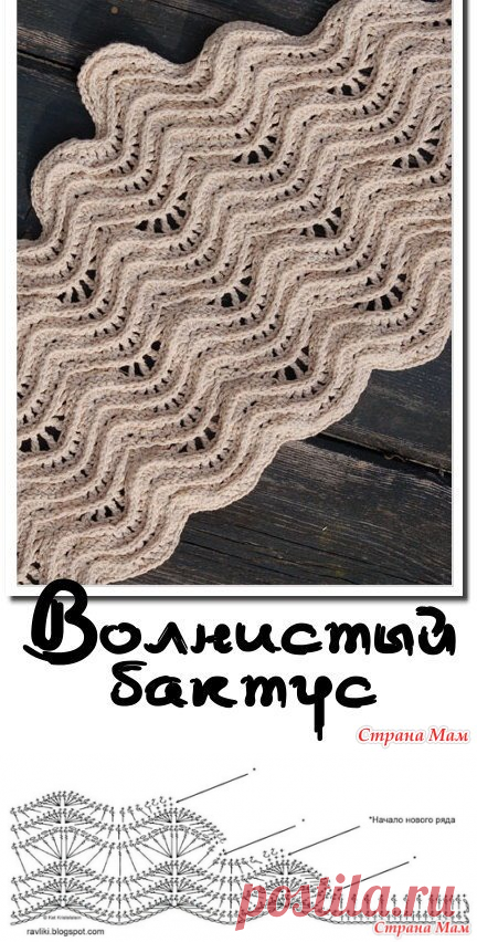 Волнистый бактус от Эпес. Вяжем вместе! - Вяжем вместе он-лайн - Страна Мам
