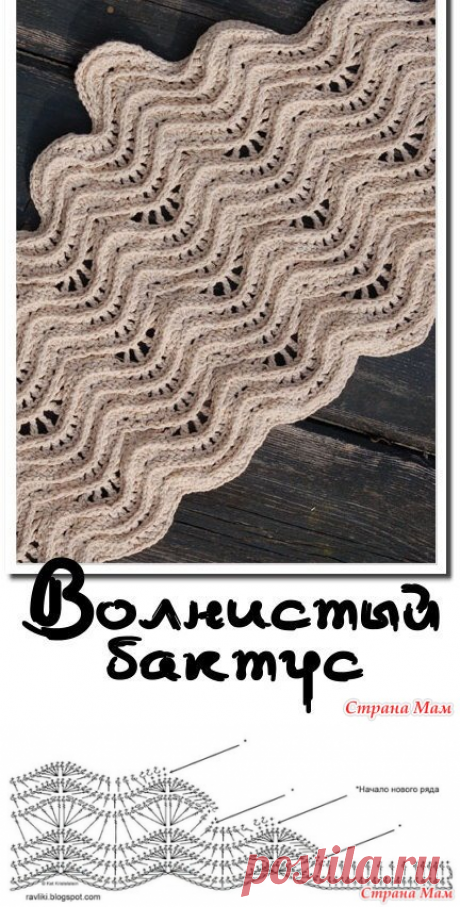 Волнистый бактус от Эпес. Вяжем вместе! - Вяжем вместе он-лайн - Страна Мам
