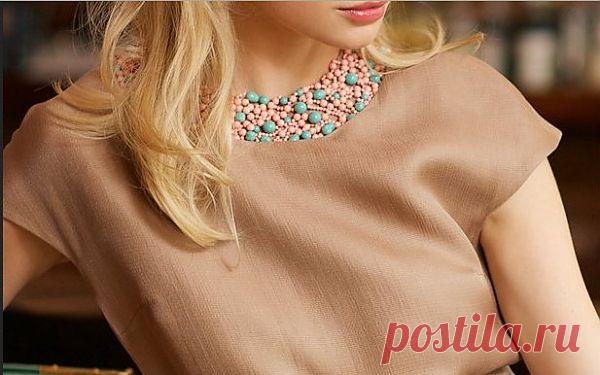 Ложный воротничок (DIY) / Платья Diy / Модный сайт о стильной переделке одежды и интерьера