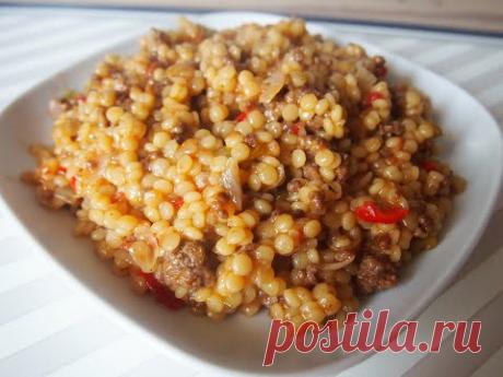 Кускус с фаршем и овощами. Вкусно, сытно и быстро! / Как вкусно приготовить кускус