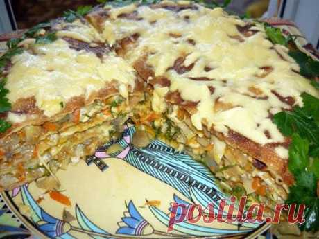 Блинный пирог
