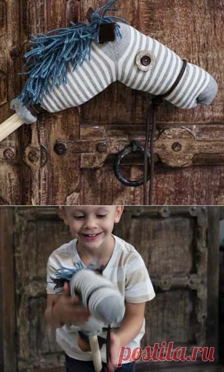Лошадка из носка | diy.myfeed.info