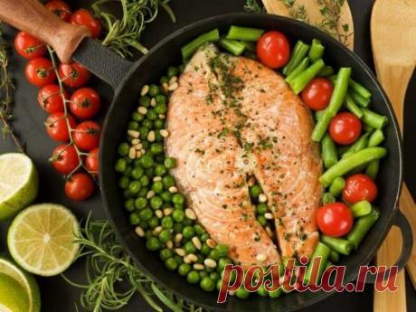 Рыба с гарниром из стручковой фасоли. Худеем вкусно! — Совет