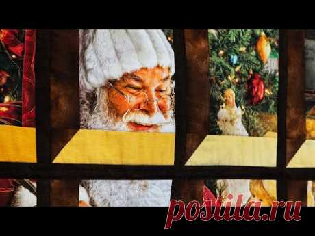 How to Make an Easy Attic Window Quilt using a Panel | a Shabby Fabrics Tutorial