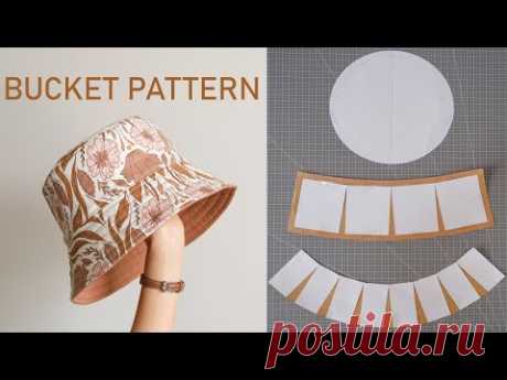 How to make bucket hat pattern | DIY your own bucket hat