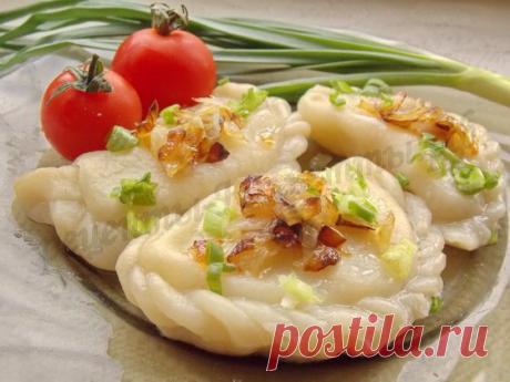 Вкусные вареники с картошкой фото рецепт