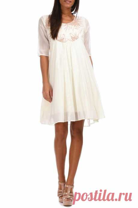 Купить Платье Peace and love by Calao U9660V_CRUDO_BLOUSE WHITE со скидкой в интернет-магазине kupivip.ru - распродажа