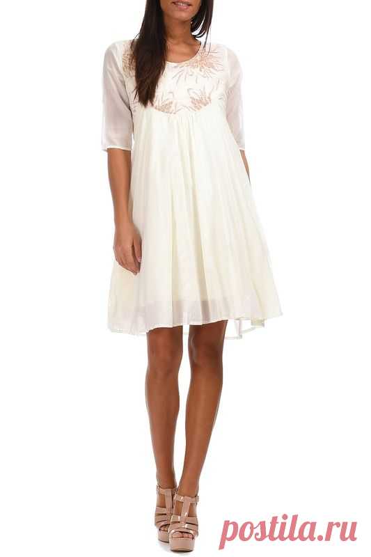 Купить Платье Peace and love by Calao U9660V_CRUDO_BLOUSE WHITE со скидкой в интернет-магазине kupivip.ru - распродажа