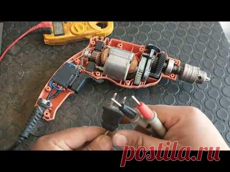 Taladro no prende , falla botón de encendido 😉