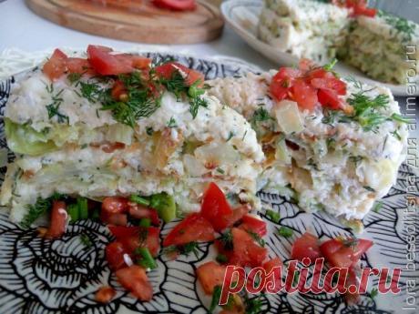 👌 Закусочный торт настоящий сюрприз из капусты, рецепты с фото