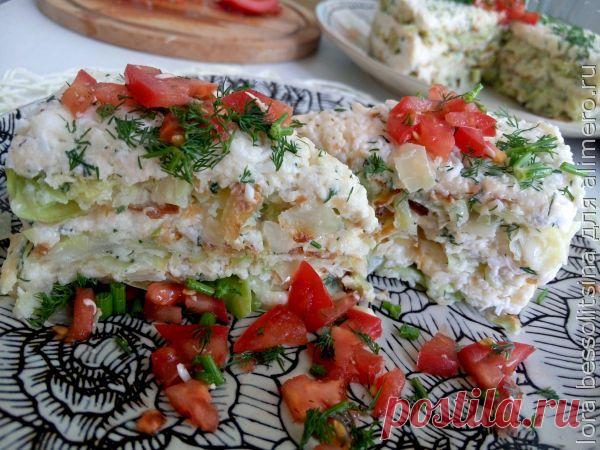 👌 Закусочный торт настоящий сюрприз из капусты, рецепты с фото