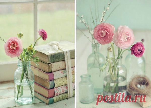 Миниатюрные цветочные композиции