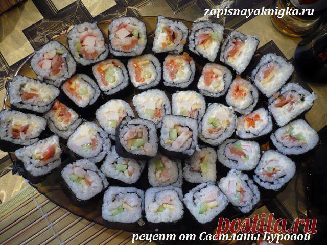 рецепты приготовления суши и роллов | Записная книжка рецептов Анюты