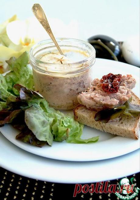 Террин из курицы и свинины с яблоком. Автор: chudo