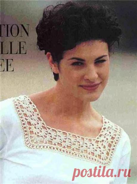 ДЕКОРАТИВНАЯ ОТДЕЛКА ВЯЗАНАЯ КРЮЧКОМ.