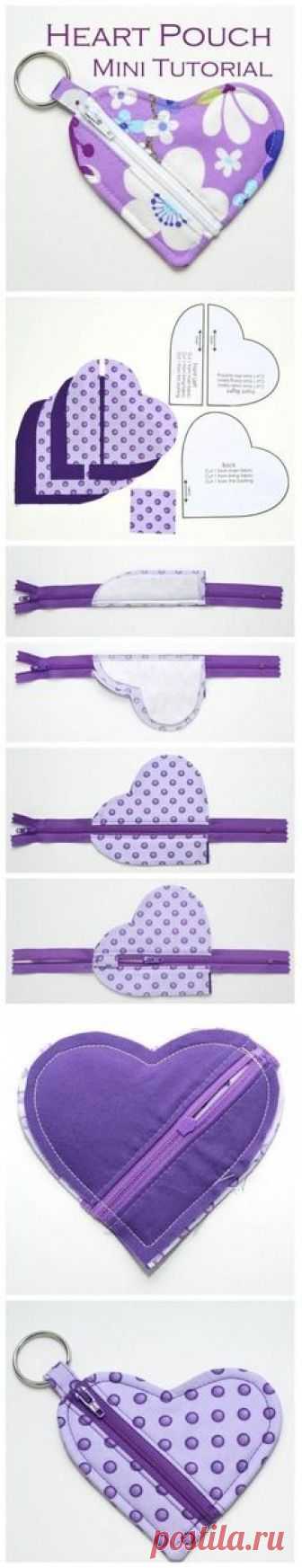 Beautiful Heart-shaped Bag | DIY & Crafts Tutorials
