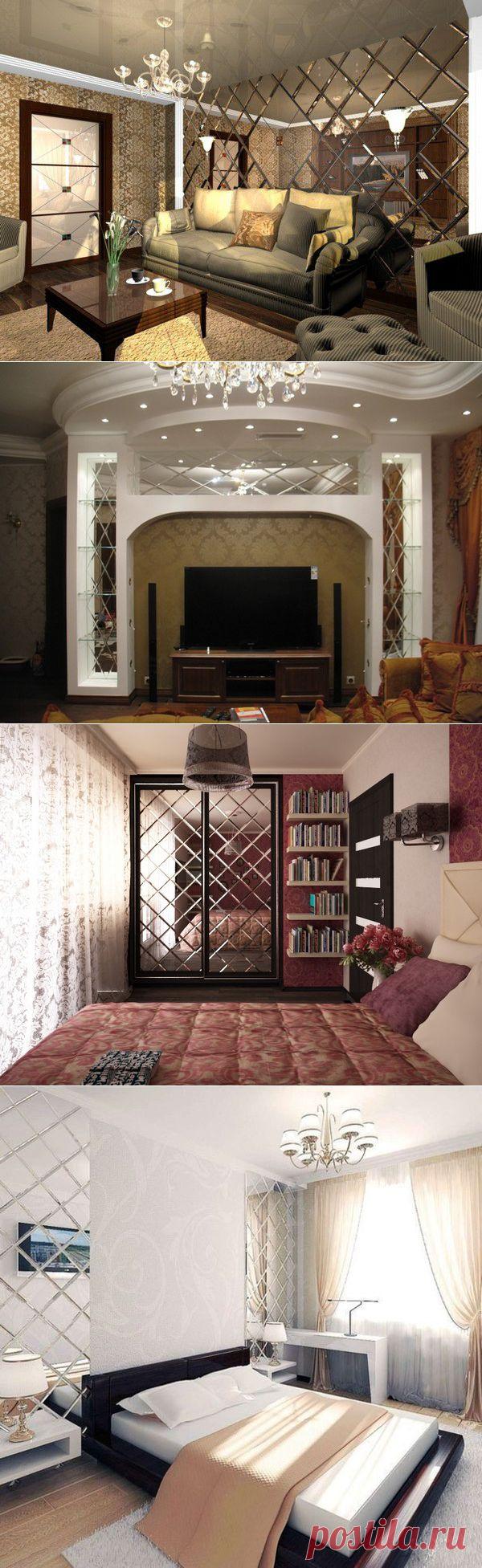 Зеркальная плитка в интерьере: фото и идеи декора | Дом Мечты