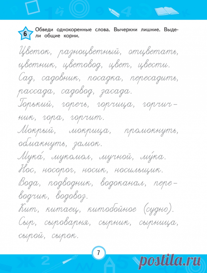 100% грамотность. Нейропсихологический тренажер по чистописанию
