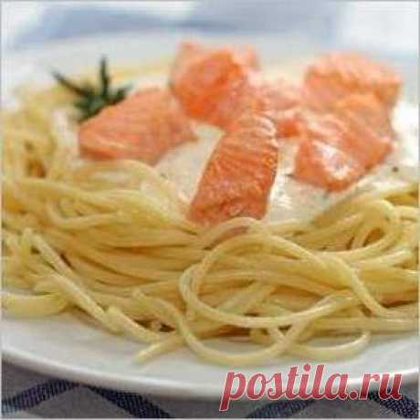 Спагетти с лососем. Как приготовить Спагетти с лососем | Verner-Diet.ru