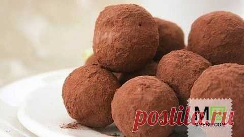 ШОКОЛАДНЫЕ ТРЮФЕЛИ быстрый рецепт - кулинарный рецепт. Миллион Меню