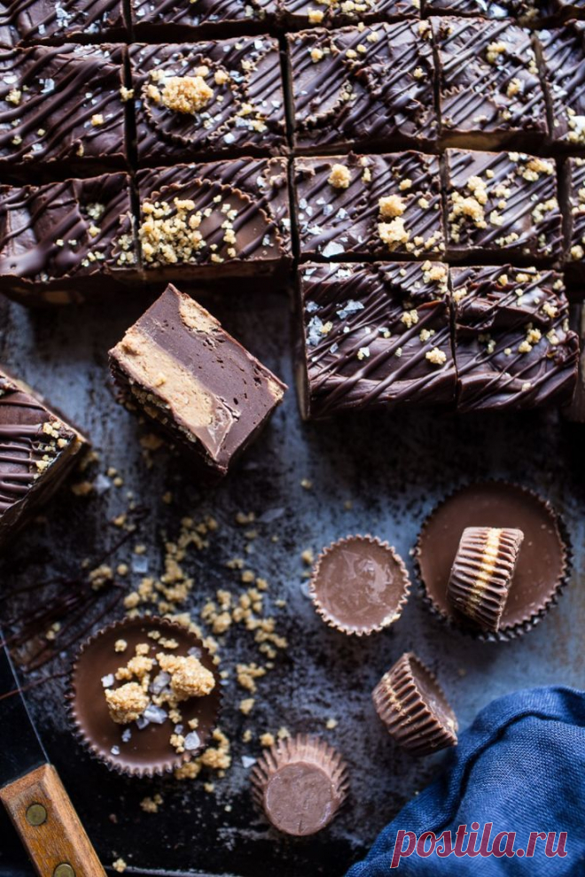 Easy Peanut Butter Cup Fudge