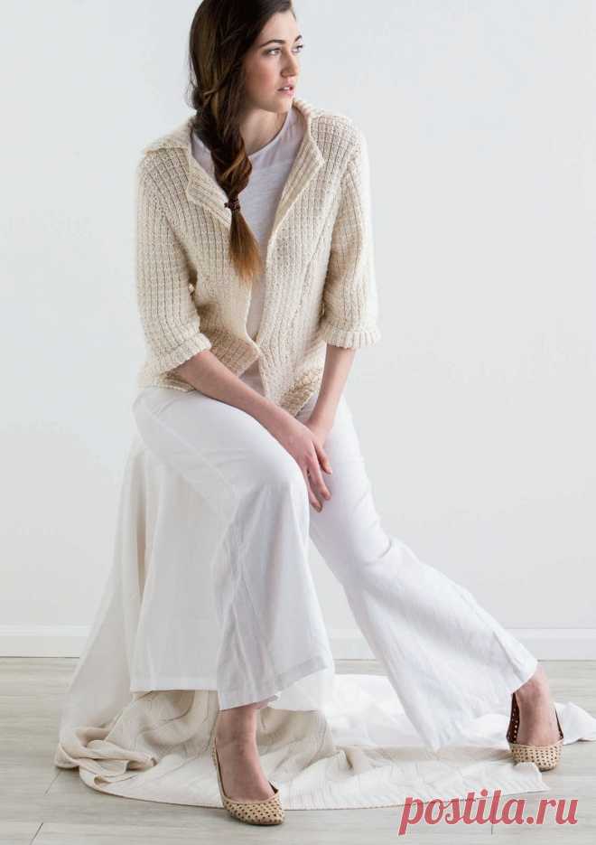 Вязание кардигана Brickwork, Knit Wear, весна 2013 Вязание кардигана Brickwork, Knit Wear, весна 2013