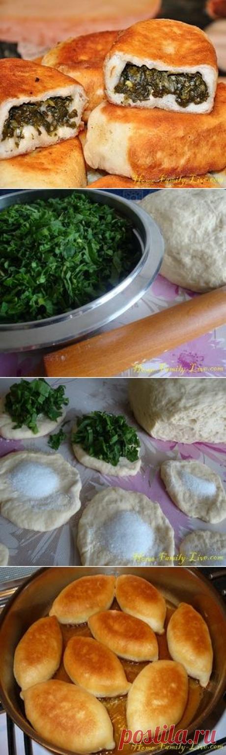 Пирожки со щавелем